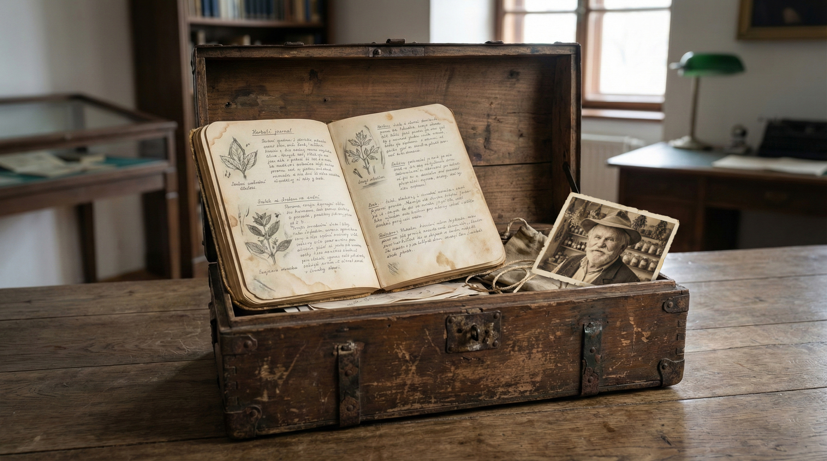 Skrzynia z pamiętnikiem Jana Noska